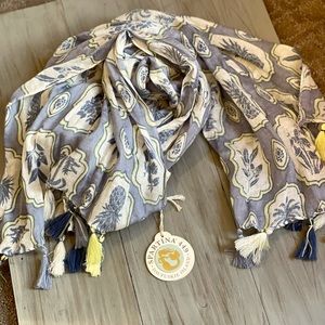 Spartina 449 Linen Print Scarf